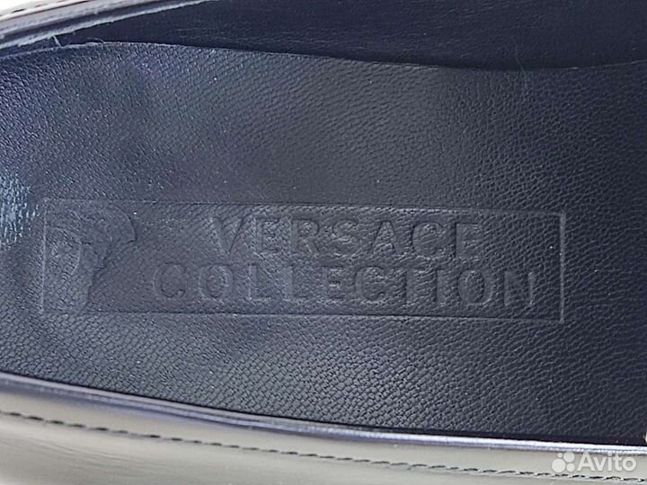 Ботинки туфли мужские Versace collection