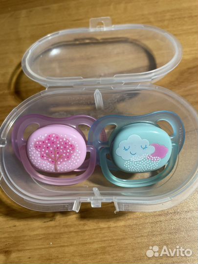 Пустышки силиконовые Philips Avent ultra air