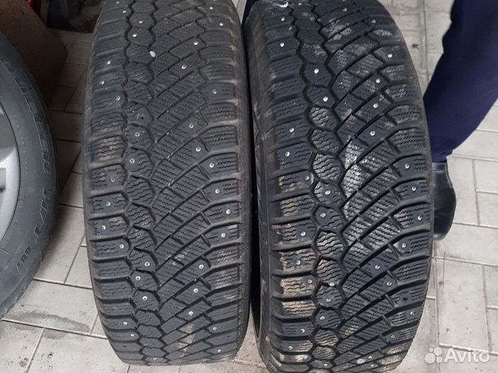 Шины 2 шт., зима, R 16,б/у