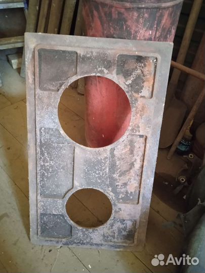 Плита чугунная для печи бу