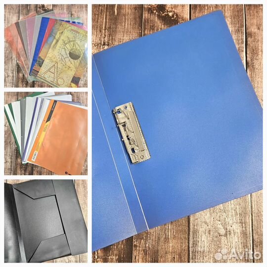 Папки скоросшиватели пакетом