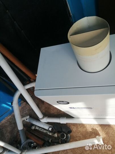 Газовый котел двухконтурный (под стояк)