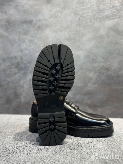 Туфли таби Maison Margiela кожаные premium