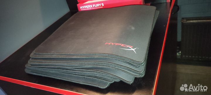Коврики для мышки hyperx fury