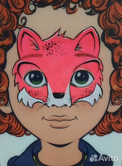 Аквагрим профессиональными красками на праздники