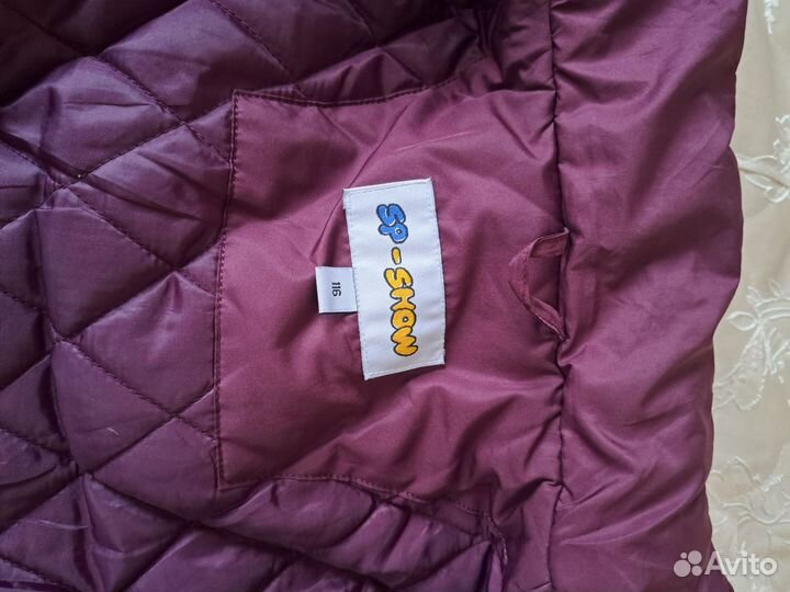 Пуховик на девочку