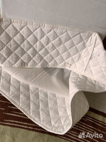 Детский матрас 120 60 Икея + бортики