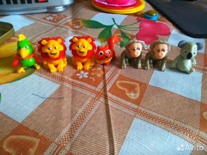 Игрушки из киндер сюрприза 90х