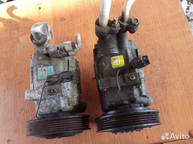 Компрессор кондиционера nissan primera almera 16