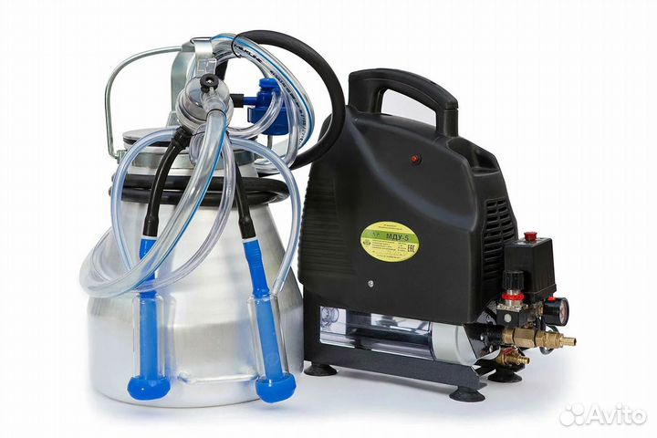 Доильный аппарат для коров мду-5