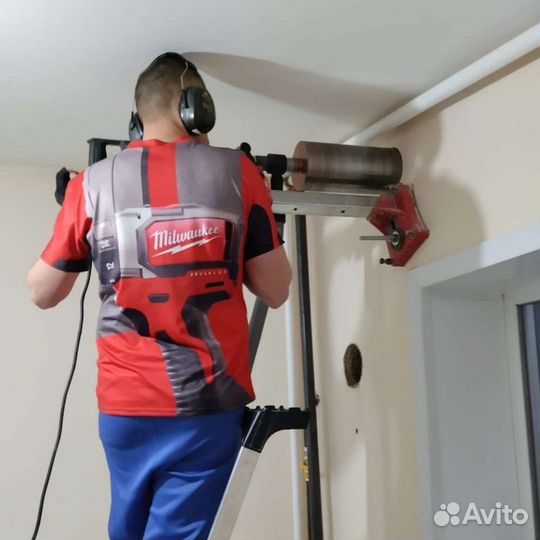 Алмазное бурение отверстий