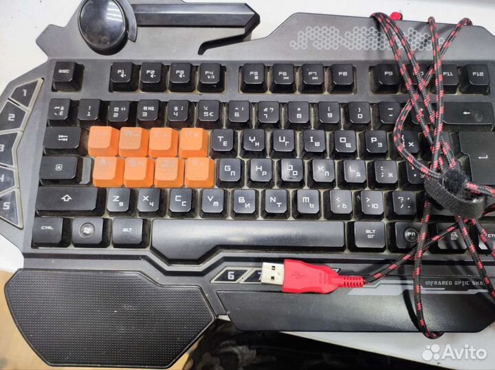 Игровая клавиатура bloody b318