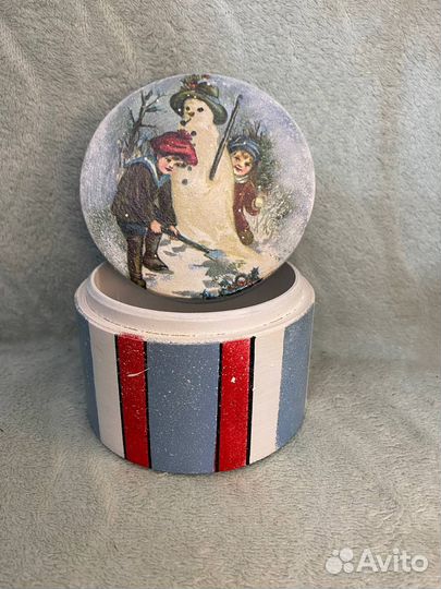 Шкатулка новогодняя