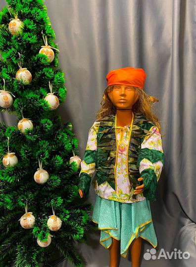 Костюм для девочки Баба Яга