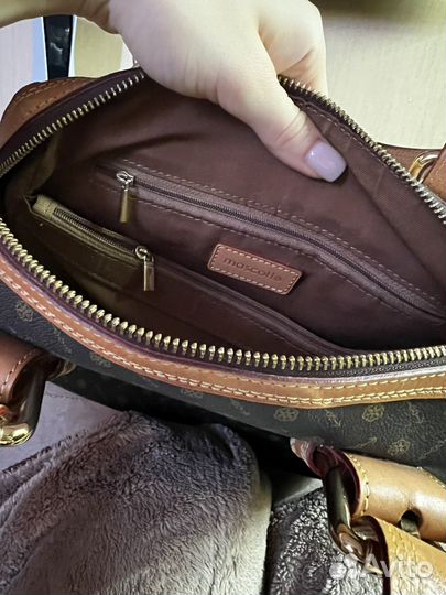 Сумка из натуральной кожи mascotte