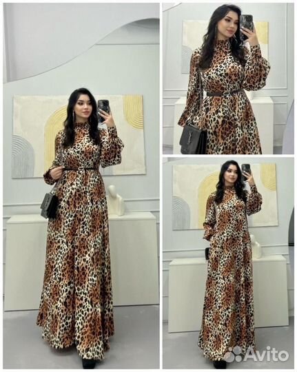 Платье длинное