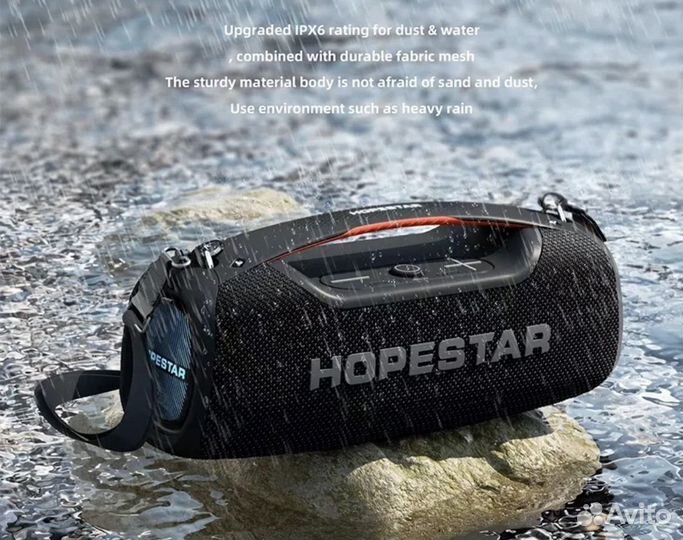 Блютуз колонка, новинка, большая,HopeStar A60