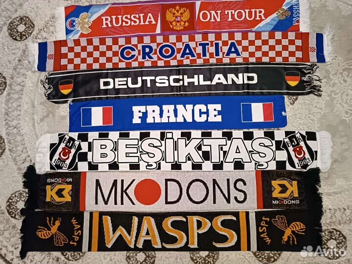 Футбольный шарф