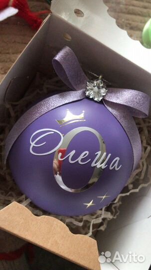 Новогодние шары ручной работы