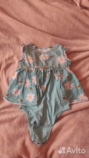 Боди летнее для девочки