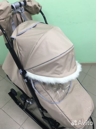 Детские санки коляска