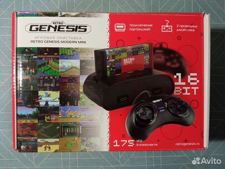 Приставка Retro Genesis Modern Mini (Dendy, Sega)