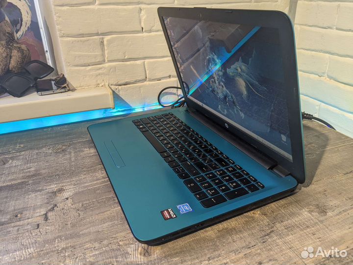 Мощный ноутбук HP 4 ядра/8gb/1tb/2 видеокарты