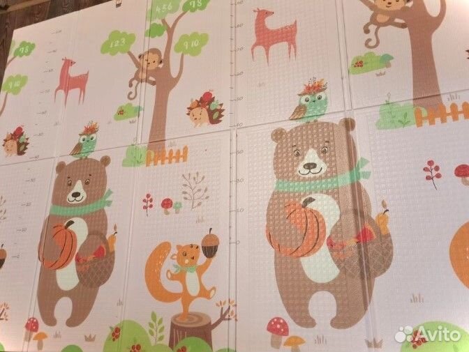 Детский коврик для ползания новый от производителя