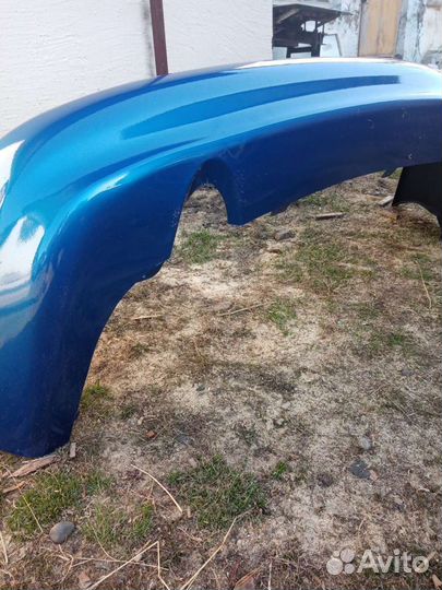 Бампер задний на chevrolet lanos