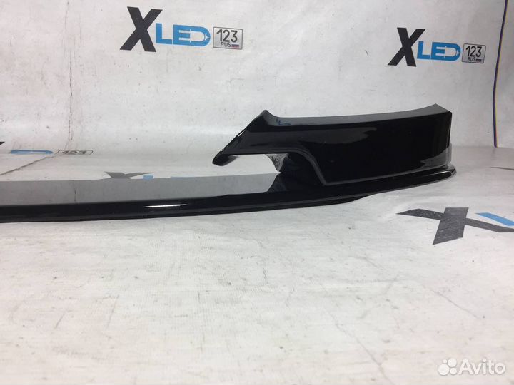 Сплиттер BMW 3 e90 губа на передний бампер M3 look