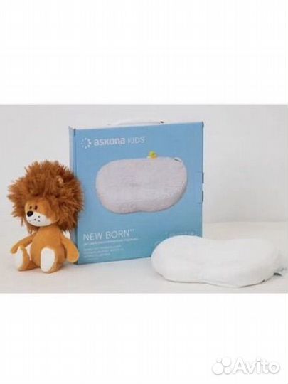 Детская ортопедическая подушка аскона