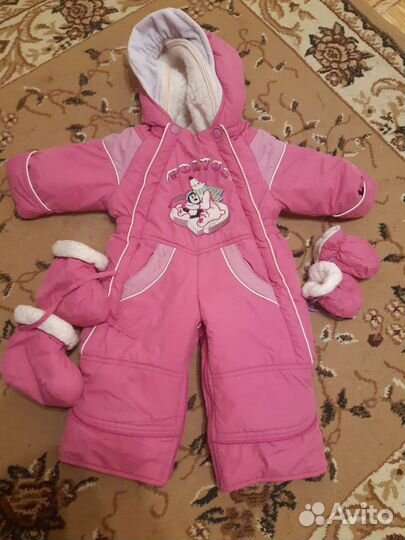 Зимний комбинезон для девочек