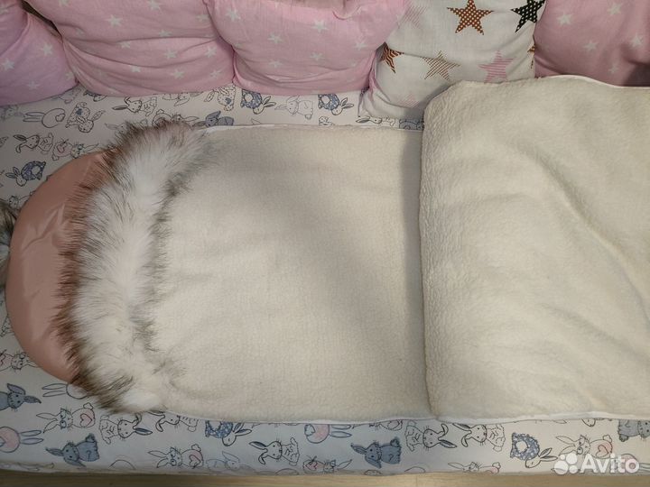 Кокон для новорожденных зимний