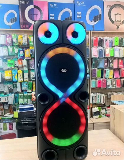 Портативная большая беспроводная колонка