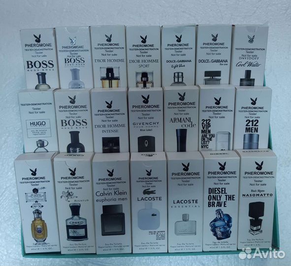 Тестеры женские и мужские