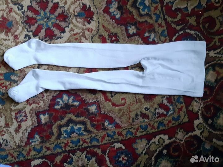 Костюм снеговика 3-4года и колготки