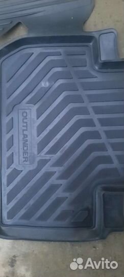 Коврики резиновые на автомашину мицубиси аутлендер
