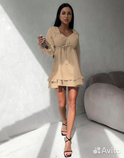 Муслиновое платье женское