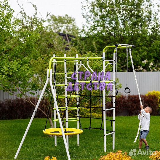 Комплекс Космос с качелями гнездо