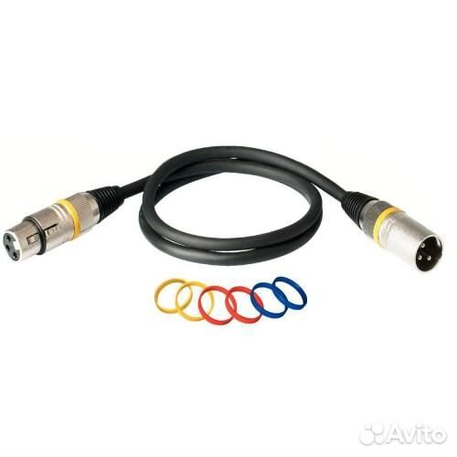 Кабель микрофонный Rockcable RCL30360 D6