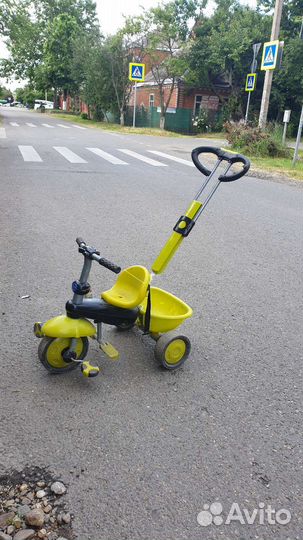 Детский трехколесный велосипед бу