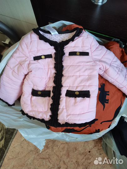 Детские вещи пакетом для девочек 80 86