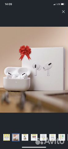 Беспроводные наушники PRO с чипом. Luxe 1:1