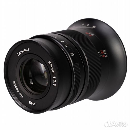 Объектив 7artisans 60mm F2.8 mark ii Canon EOS-R