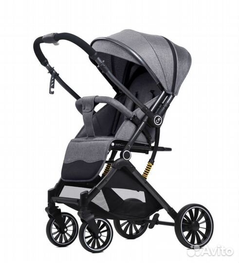 Прогулочная коляска Luxmom 525 с перекидной ручкой