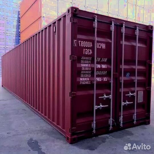Морской контейнер 40 футов новый