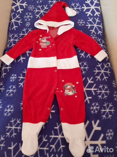 Детский костюм санта-клауса