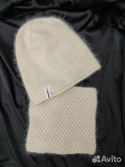 Снуд из пуха норки