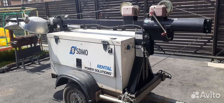 Генератор осветительная мачта