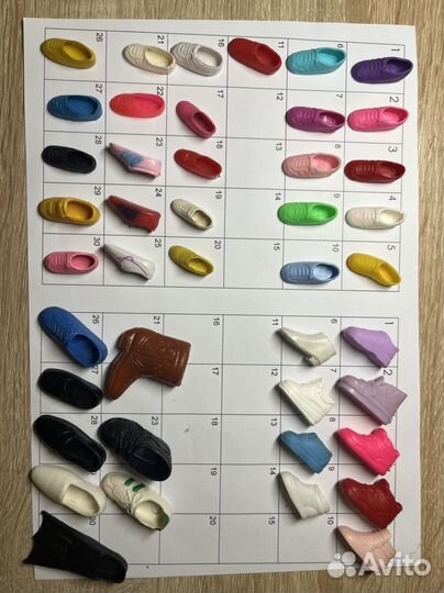 Обувь для Барби